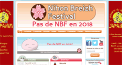 Desktop Screenshot of nihonbreizhfestival.com