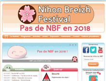 Tablet Screenshot of nihonbreizhfestival.com